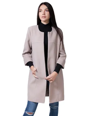 Купить Весеннее женское пальто с карманами (размеры XS-2XL), цена 1049 ₴ —  Prom.ua (ID#1135638824)