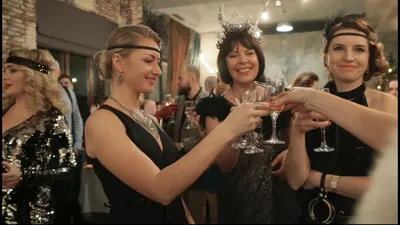 Новогодняя вечеринка в стиле «Великий Гетсби» • 2017 - YouTube