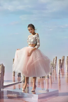 Раздельное короткое платье Armonia Моно — купить в Москве - Свадебный ТЦ  Вега