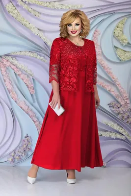 Вечерние платья больших размеров красного цвета - Интернет магазин женской  одежды LaTaDa
