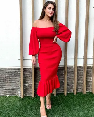 Элегантные короткие красные вечерние платья из крепа с оборками женское вечернее  платье длиной ниже колена - купить по выгодной цене | AliExpress
