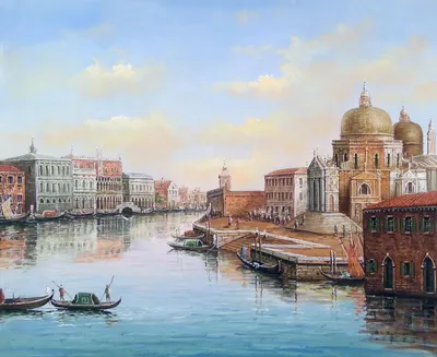 Виды Венеции» Картина 50х60 арт. 5Гр260 | InreriorShop