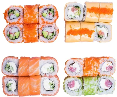 Виды суши - самые популярные виды суши | Karakatizza
