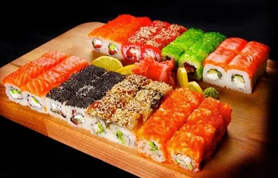 Самые популярные ингредиенты и виды японских суши - Інформація від компаній  Дніпра