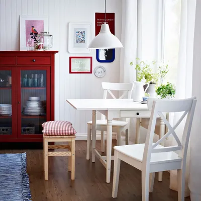 Табуреты и стулья Икеа для кухни: табуретка-стремянка, деревянная, белый  стульчик от Ikea, ренесми, цена, каталог, фото