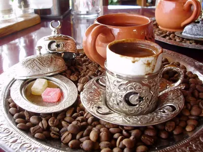Турецкий кофе: история, лучшие марки и 3 рецепта приготовления