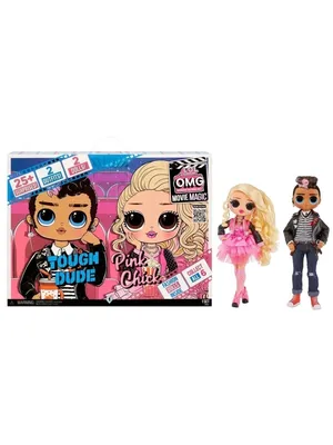 Набор из 2 кукол LOL Surprise OMG Movie 2 Pack/Куклы лол мог/Лол с волосами/ Лол новая серия/Сюрприз MGA Entertainment 64811297 купить в  интернет-магазине Wildberries