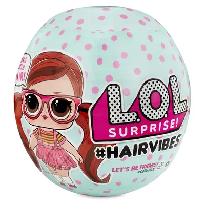 Кукла L.O.L. Surprise! Hairvibes в шаре в непрозрачной упаковке (Сюрприз)  564744E7C-V купить в интернет-магазине Детский мир