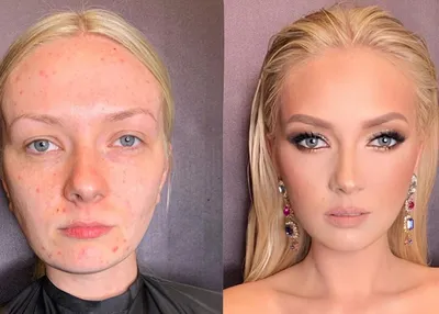 Фото до и после макияжа от Гоар Аветисян - Экспресс газета
