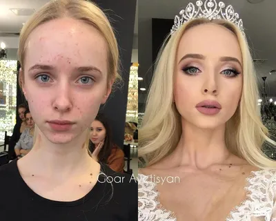25 женщин до и после макияжа, некоторые из которых так изменились, что их  сложно узнать