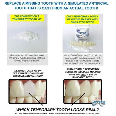 Временные наклейки для зубов Smile, накладные зубы, косметические зубы,  накладные зубы, виниры для красоты зубов - купить по выгодной цене |  AliExpress