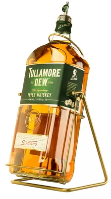 Виски \"Tullamore Dew\" with Pouring Stand, 4.5 л — купить виски \"Талмор Дью\"  на качелях, 4500 мл – цена 27082 руб в Winestyle