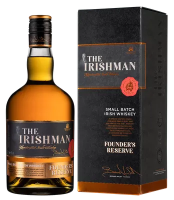Виски The Irishman Founder'S Reserve The Irishman 0,7л., Ирландия – купить  по цене 5 100 ₽ в Москве в магазине Фестиваль Вин (отзывы и рейтинг)