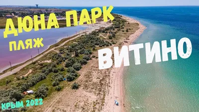 Крым 2022. Витино. Почему «Дюна Парк» самый экологичный пляж в Крыму? Как  он сейчас выглядит? - YouTube