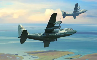 Обои Военные самолеты, небо, облака, художественный рисунок 1920x1200 HD  Изображение