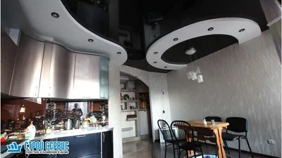 Натяжные потолки на кухне с установкой заказать по выгодным ценам в Москве  | \"Строй Сервис\"