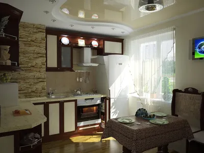 Натяжные потолки на кухню - купить по доступной цене в Екатеринбурге |  каталог компании Технос