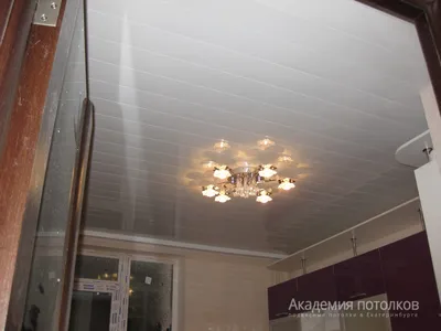 Подвесные потолки на кухню купить в Екатеринбурге - лучшая цена за 1м2 от  производителя - Академия потолков