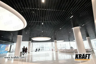 Подвесные потолки с кубообразной рейкой – дизайн и практичность -  Інформація від компаній Дніпра