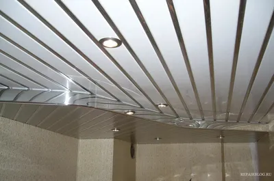Реечный потолок - конструкция, плюсы и монтаж