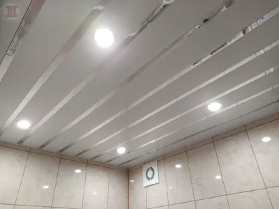 Реечный потолок Металлик AN85 в комплекте со вставкой супер-хром (рейка,  вставка, гребенка, подвес, угол) купить в Москве