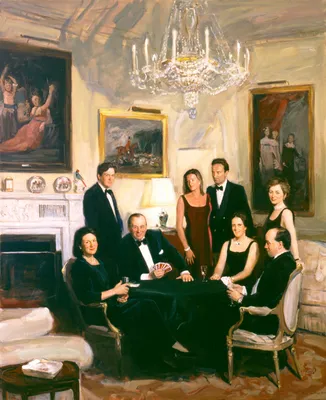 Картина Семейный портрет, художник Сергей Павленко