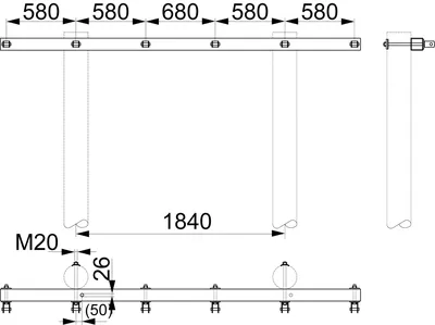 Скачать Серия 3.407.1-143 Выпуск 8. Стальные конструкции опор. Рабочие  чертежи