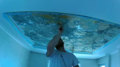 Трафарет на потолке ...\"Пятигорский Винтаж\"....часть2 - YouTube