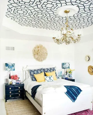 Если обычный белый потолок больше не вдохновляет: 23 идеи оформления потолка  — Roomble.com