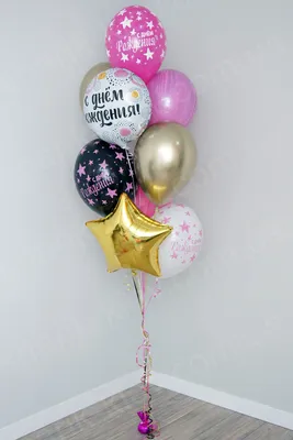 Фонтан из шаров №31 - Купить воздушные шары с гелием недорого в Киеве