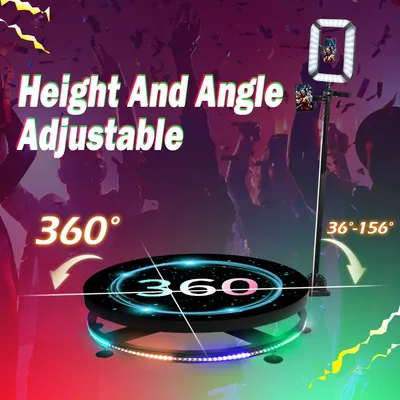 360 г., фотобудка, свадьба, вращающаяся машина для вечеринок, мероприятия,  дистанционное управление, медленное движение, 360 градусов, автоматический  вращение киоска - купить по выгодной цене | AliExpress