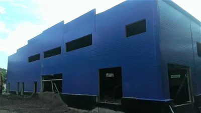 Ледовая арена из сэндвич-панелей DiFerro - «Ди Ферро» — услуги по  строительству зданий из металлоконструкций