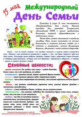 15 мая - Международный День Семьи! / г.Киров / Наши проекты