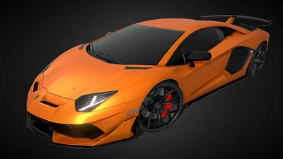 Lamborghini Aventador SVJ SDC ( FREE ) - Download Free 3D model by SDC  PERFORMANCE™️ (@3Duae) [784e465]
