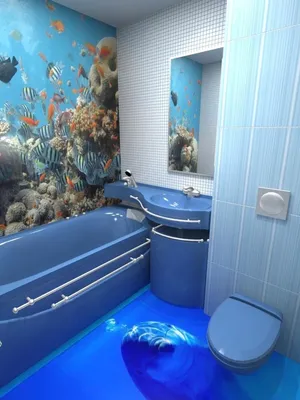 Наливные полы 3Д (60 фото, цены): эффектное покрытие в вашем доме  http://happymodern.ru/nalivnye-poly-3d-60-foto-ceny-… | Floor design,  Bathroom design, Epoxy floor