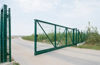 Ворота из панелей 3Д и 2Д в Боровичах | 3D заборы