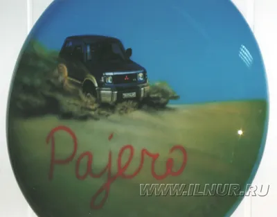 Pajero рулит!» коллекция запасок для ROLF 1997 г. — Аэрография в Москве от  Ильнура Мансурова