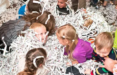 Бумажное шоу в Минске на детский праздник