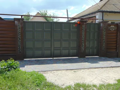 Купить Филенчатые ворота, В-12 в Сумской области от компании \"ЭДЕМ\" -  670265022