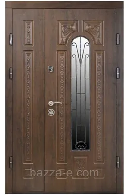 Двери входные полуторные 120см Днепр ПК 139 V Входные двери для частного  дома Входная дверь с ковкой, стеклом, цена 17078 грн — Prom.ua  (ID#946215970)