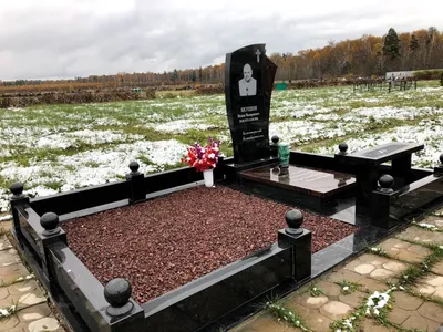 Каменные ограды на могилу в Москве и МО, фото, цена от 25000 руб.,  установка 20% стоимости