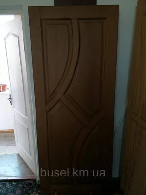 Дверь межкомнатная из массива дерева (сосна, шпонированная дубом), доставка по Украине: продажа, цена в Хмельницком. Межкомнатные двери от "Частное Предприятие" БУСЕЛ" - 1209284576