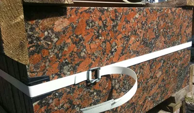 Капустинский гранит 600х300х20 гранитная плитка на крылечко и лестницу  производство с завода, цена 850 грн — Prom.ua (ID#5366122)