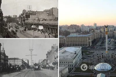 Киев в 1910-х годах – исторические фото – Крещатик и Майдан Незалежности в  Киеве