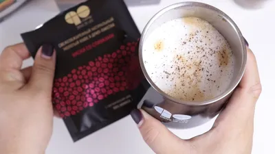 Как приготовить КОФЕ ЛАТТЕ в домашних условиях без кофемашины с COFFEE GO  от ARMELLE (Армель) - YouTube
