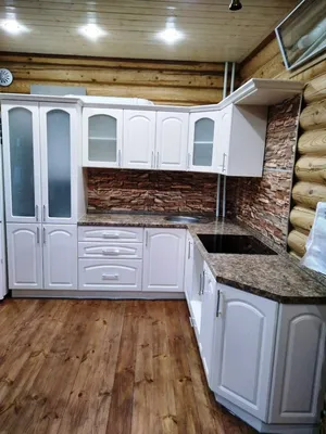 Классическая угловая кухня МДФ в матовой эмали \"Модель 546\" от GILD Мебель  в Брянске - цены, фото и описание.