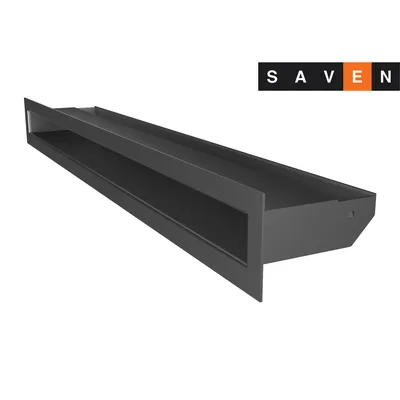 Вентиляционная решетка для камина SAVEN Loft 60х600 графитовая - купить в  Украине в интернет-магазине SAVEN