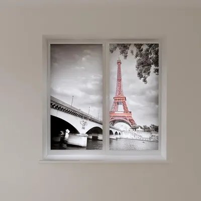 Рулонные шторы с фотопечатью Париж купить интернет магазин \"Принт Маркет\"