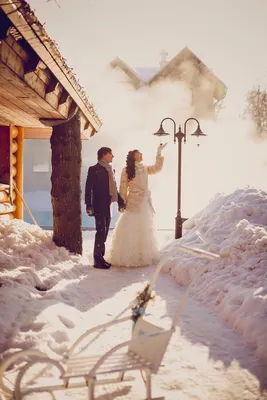 зимняя свадьба, зимняя фотосессия, свадьба зимой, фотосессия 10 лет свадьбы  зимой, невеста зимой, Свадебный декор Москва