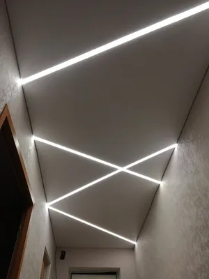 Световые линии на потолке - функционально, красиво, просто! СПб